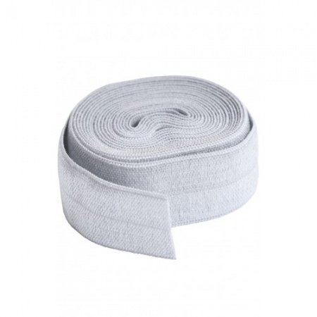 ByAnnie fold-over elastic - pewter